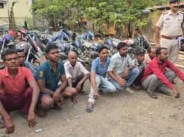 रायगढ़ में अंतर्राज्यीय बाइक चोर गिरोह का भंडाफोड़, 21 वाहन बरामद, 10 आरोपी गिरफ्त में…
